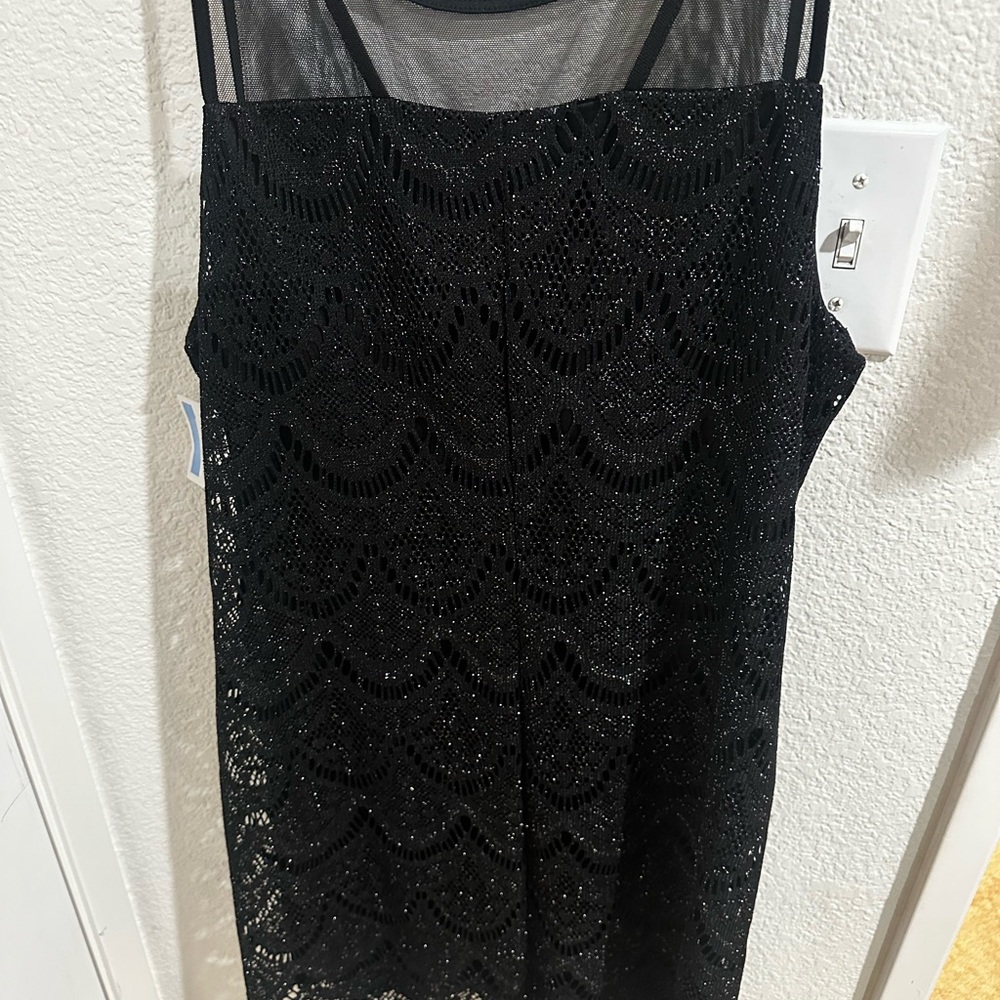 Nordstrom Black Lace Dress